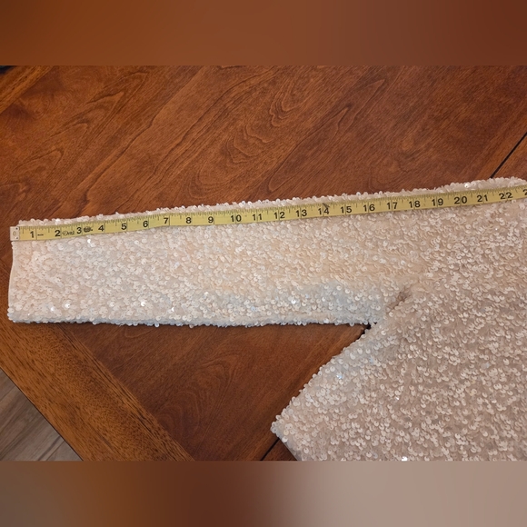 House of Harlow 1960 Cream Sequined Cardigan Size S NWOT - Picture 13 of 13